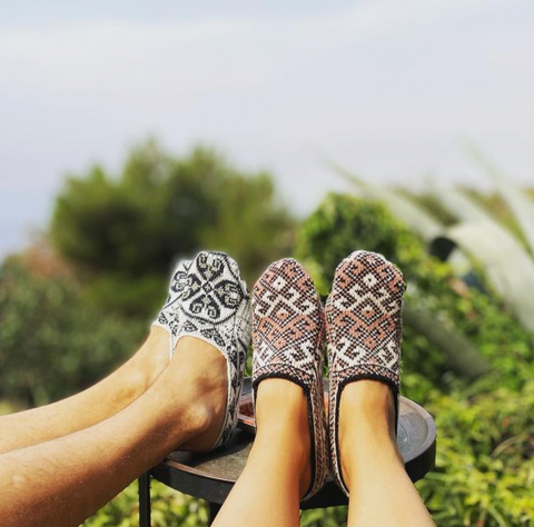 MOONCHILD SLIPPER SOCKS