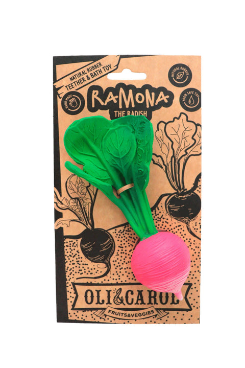 Ramona the Radish Teether Toy