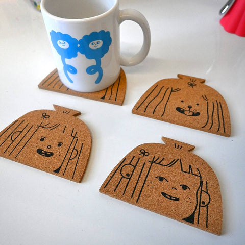 Dog Person Coaster Set