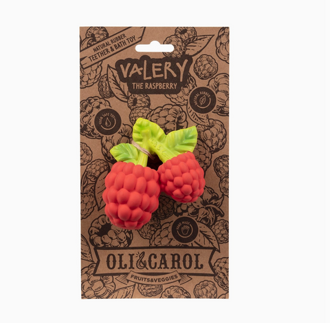 Valery the Raspberry Teether Toy