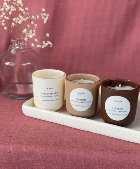 Autumn Trio Candle Gift Set