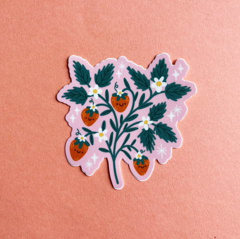 Strawberry Sticker