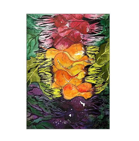 Rainbow Beets Print