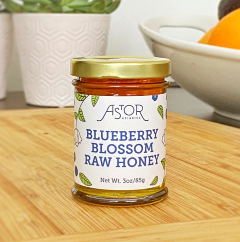 Blueberry Blossom Raw Honey