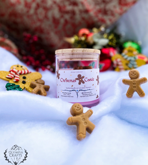 Christmas Cookie Candle