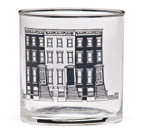 New York Brownstone Glass