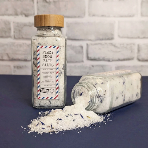 Fizzy Snow Bath Salts