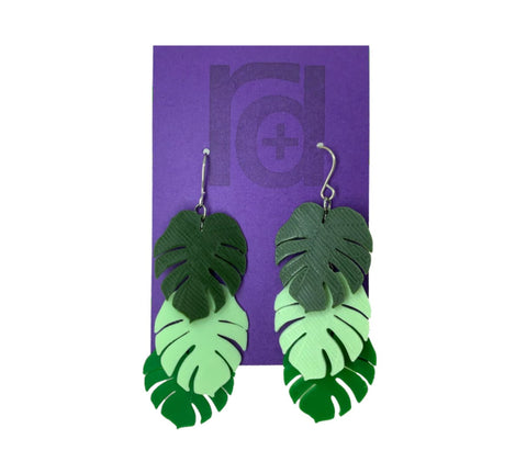 You've Got A Frond In Me 3D Printed Earrings