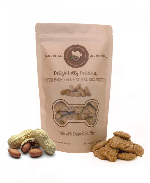 Peanut Butter All Natural Dog Treats