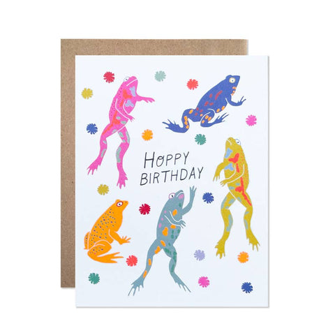 Hoppy Birthday Card