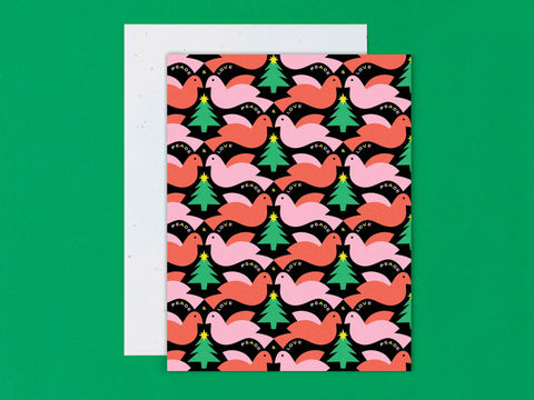 Peace & Love Doves Holiday Card Set