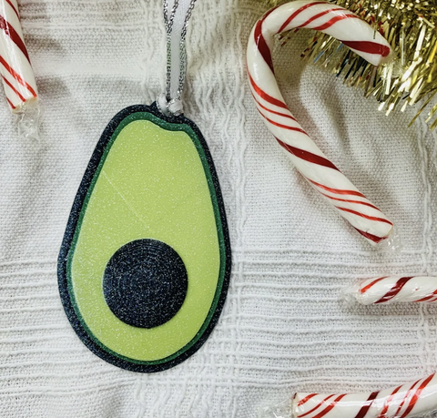 Guacin’ Around The Christmas Tree 3D Printed Ornament