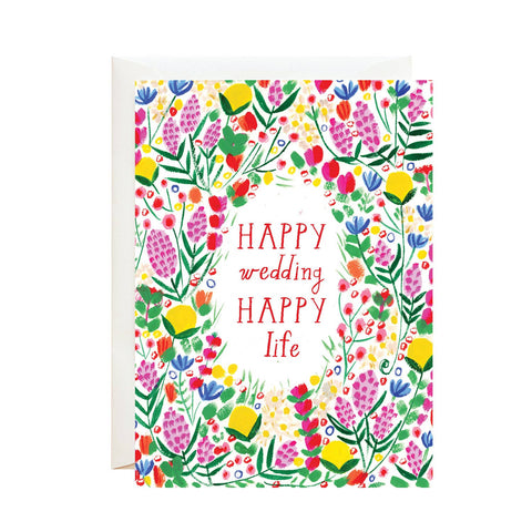 Happy Wedding Card