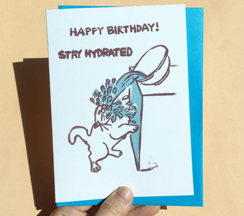 Stay Hydrated! Card