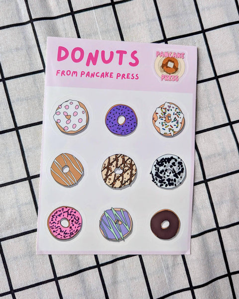 Donuts Sticker Sheet