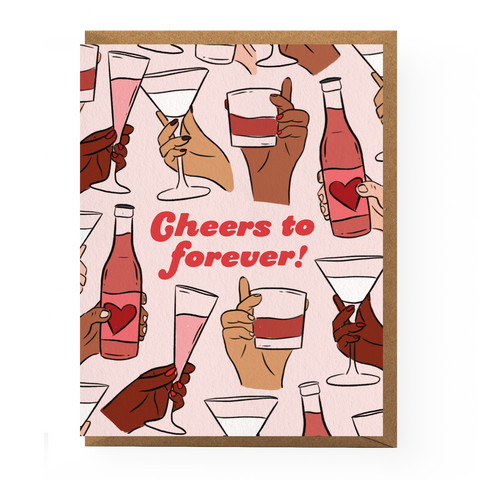 Cheers To Forever Card