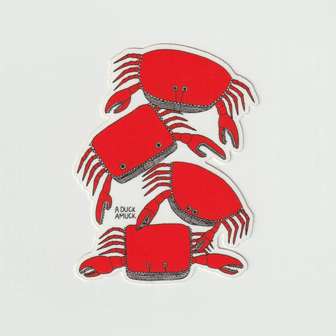 Pile of Crabs Sticker