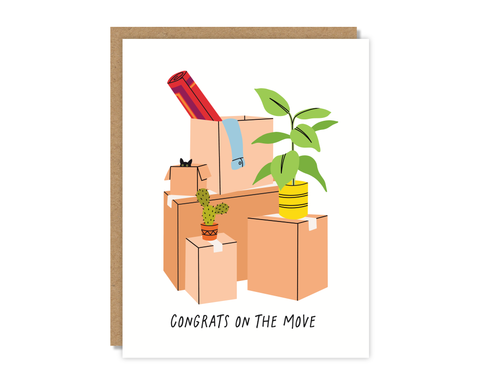 Congrats on the Move Card