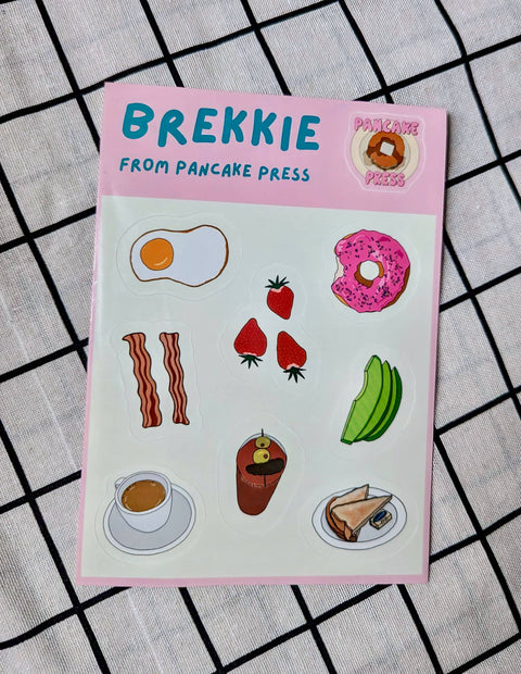 Brekkie Sticker Sheet