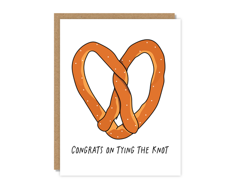 Congrats on Tying the Knot Card