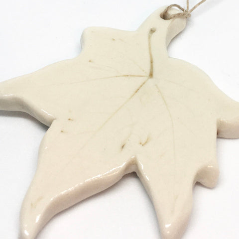 Hand Sculpted Porcelain Holiday Ornament