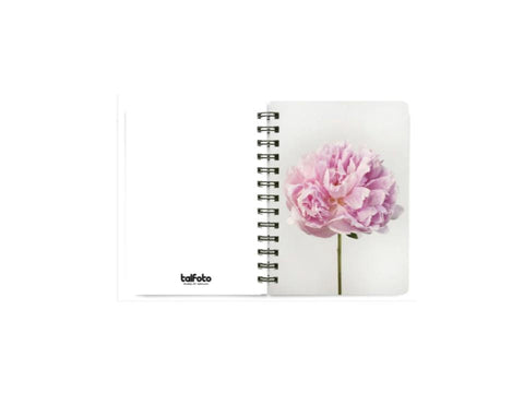 Peony Spiral Notebook