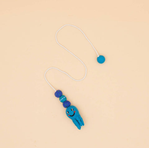 Octopus String Toy, Blue