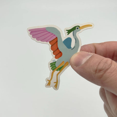 Heron Sticker