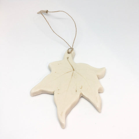 Hand Sculpted Porcelain Holiday Ornament